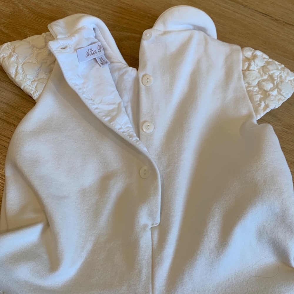 Girls white dress - Picture 5 of 8